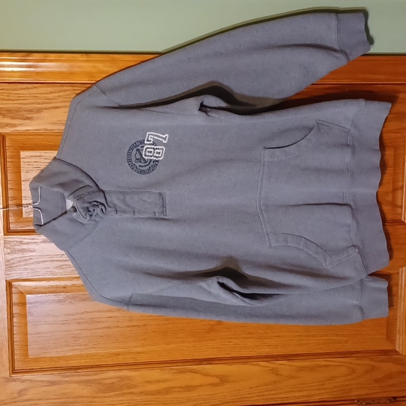 Vintage grey Authentic Brand Aeropostale 87 button up sweatshirt - Picture 8 of 10
